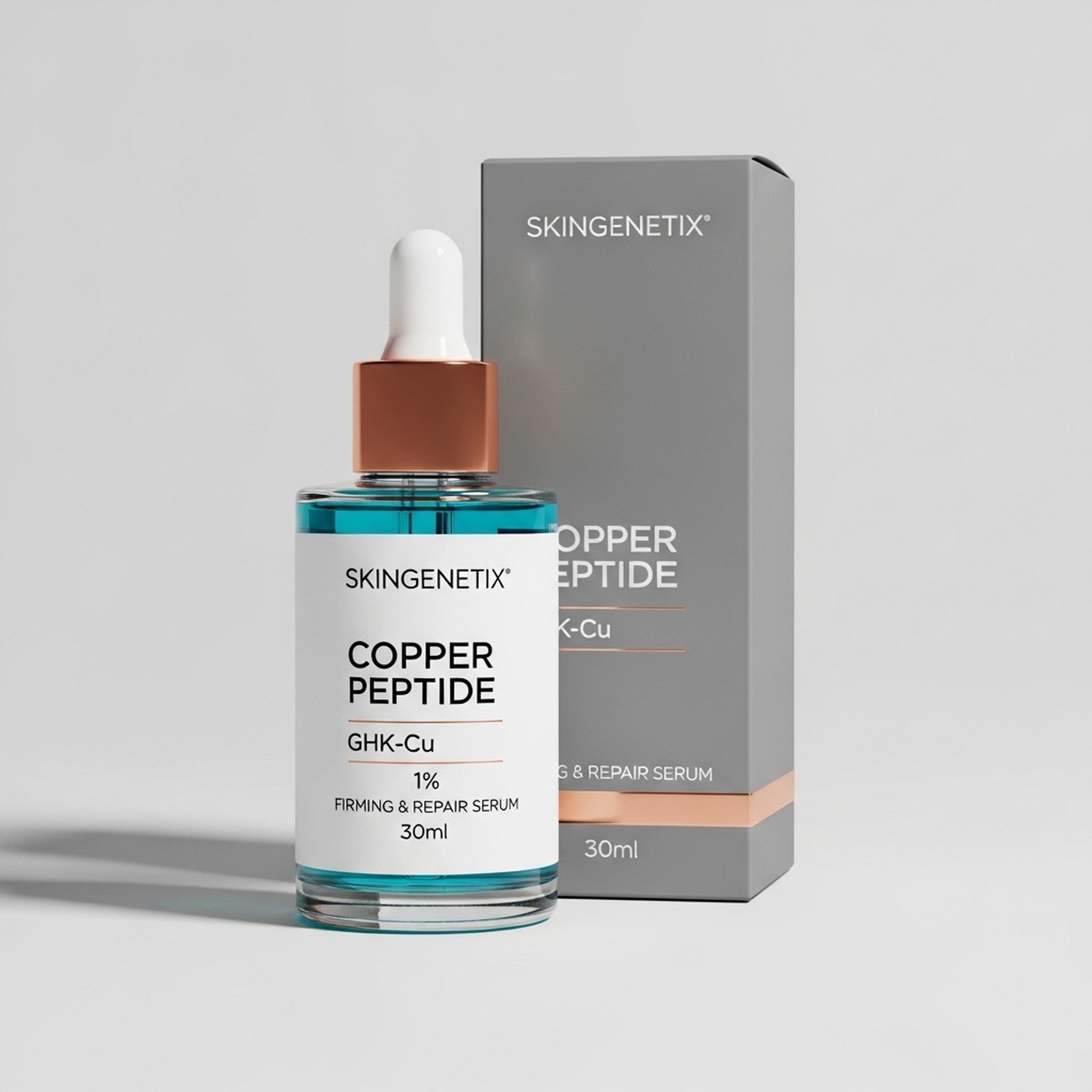 Copper Peptide (GHK-Cu) 2% Renewal Serum by Skingenetix - premium peptide skincare