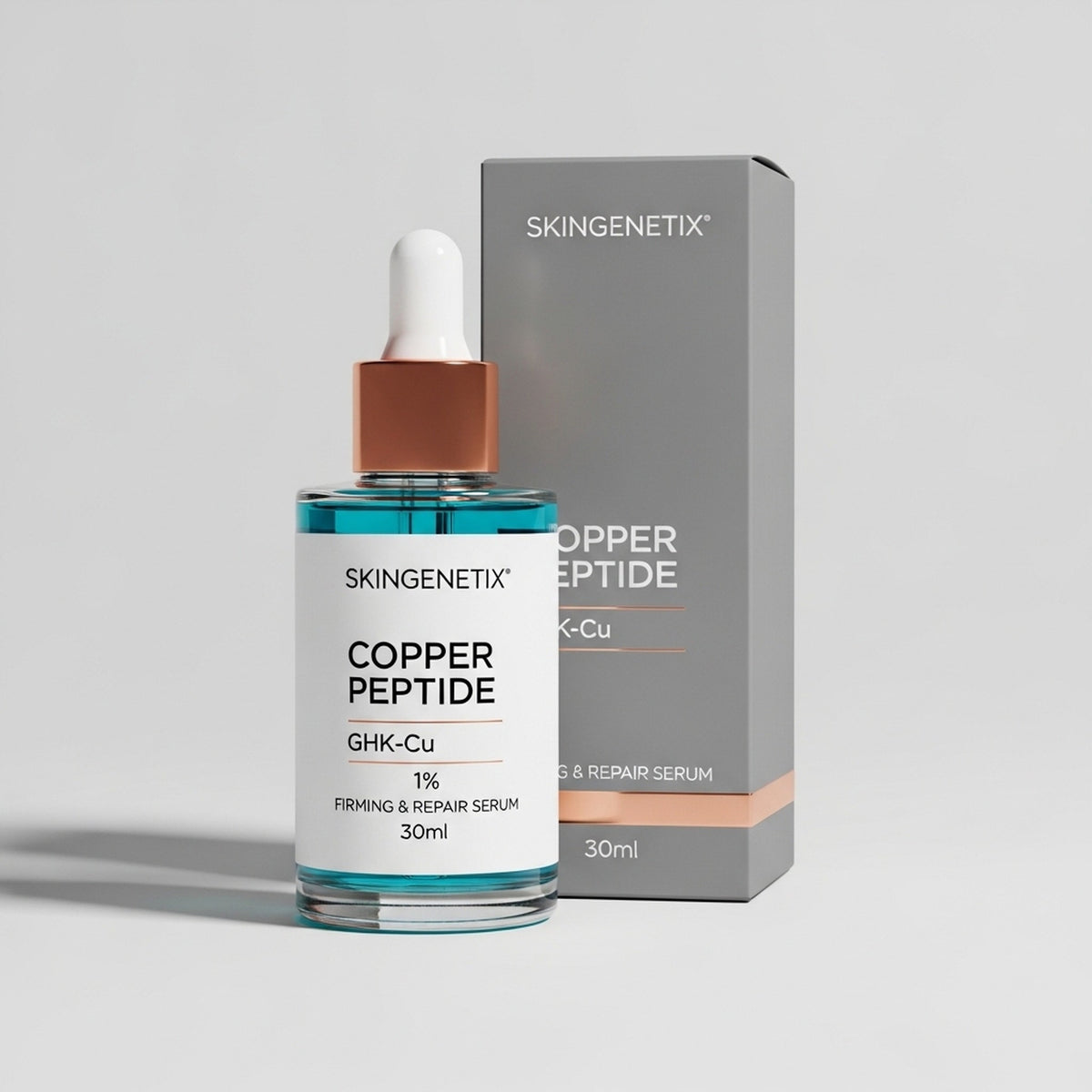 Copper Peptide (GHK-Cu) 2% Renewal Serum by Skingenetix - premium peptide skincare